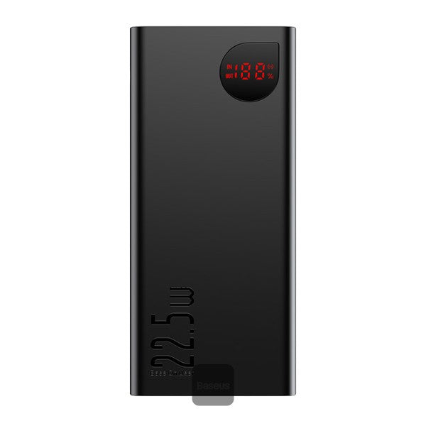 Baseus Adaman Metal Digital Display Quick Charge Power Bank 20000mAh 22.5W Black Overseas Edition With Simple Series Charging Cable USB to Type-C 3A 0.3m Black Baseus Adaman Metal Digital Display Quick Charge Power Bank 20000mAh 22.5W Black Overseas Edition With Simple Series Charging Cable USB to Type-C 3A 0.3m Black